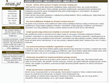 Tablet Screenshot of inus.pl